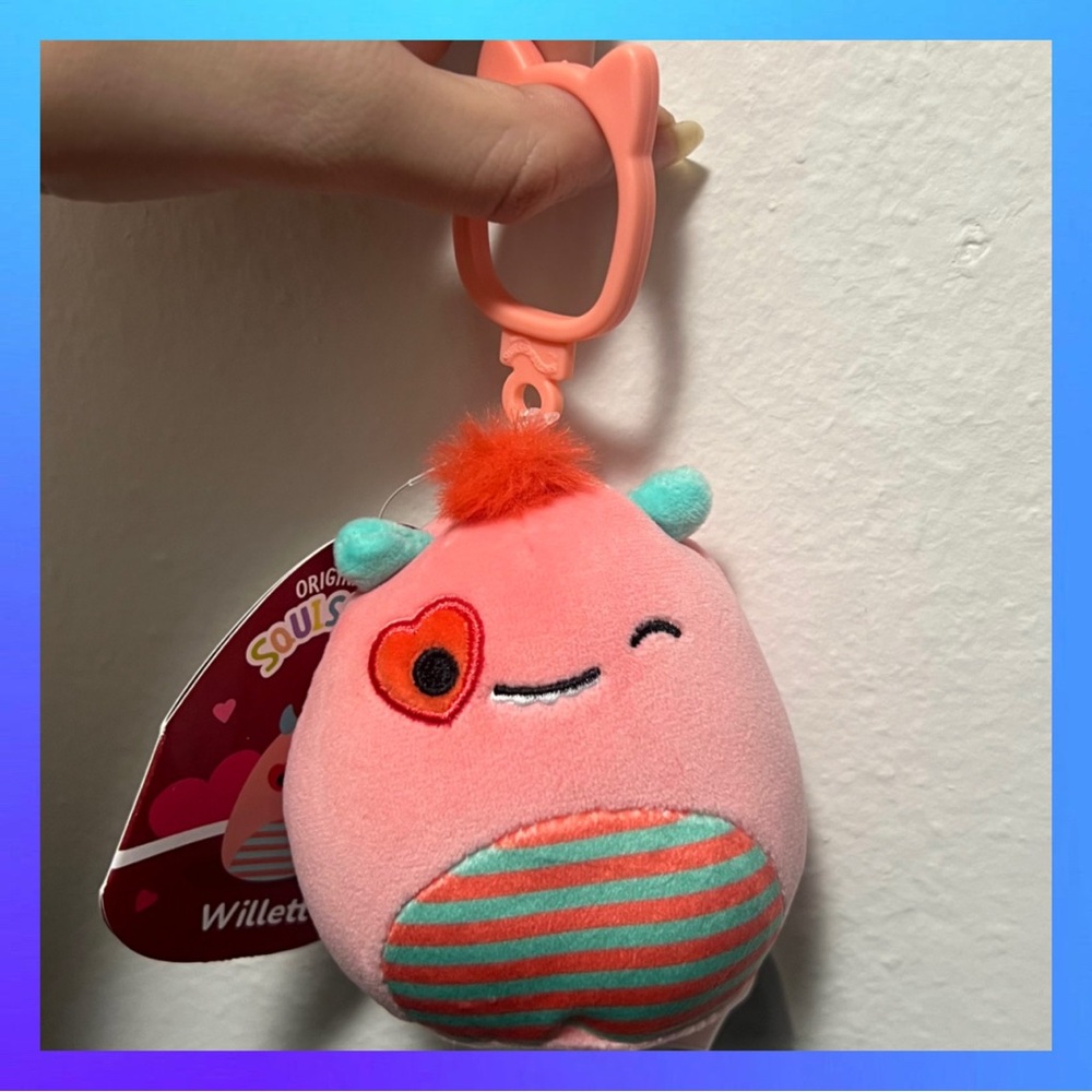 NWT Willett Monster Clip Squishmallow